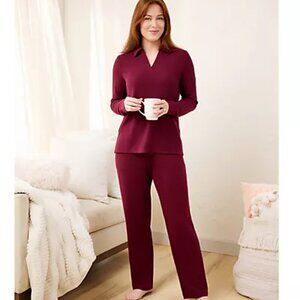 NEW IN PKG!  Cuddl Duds Tall Soft Rib Lounge Set - Size XL TALL
